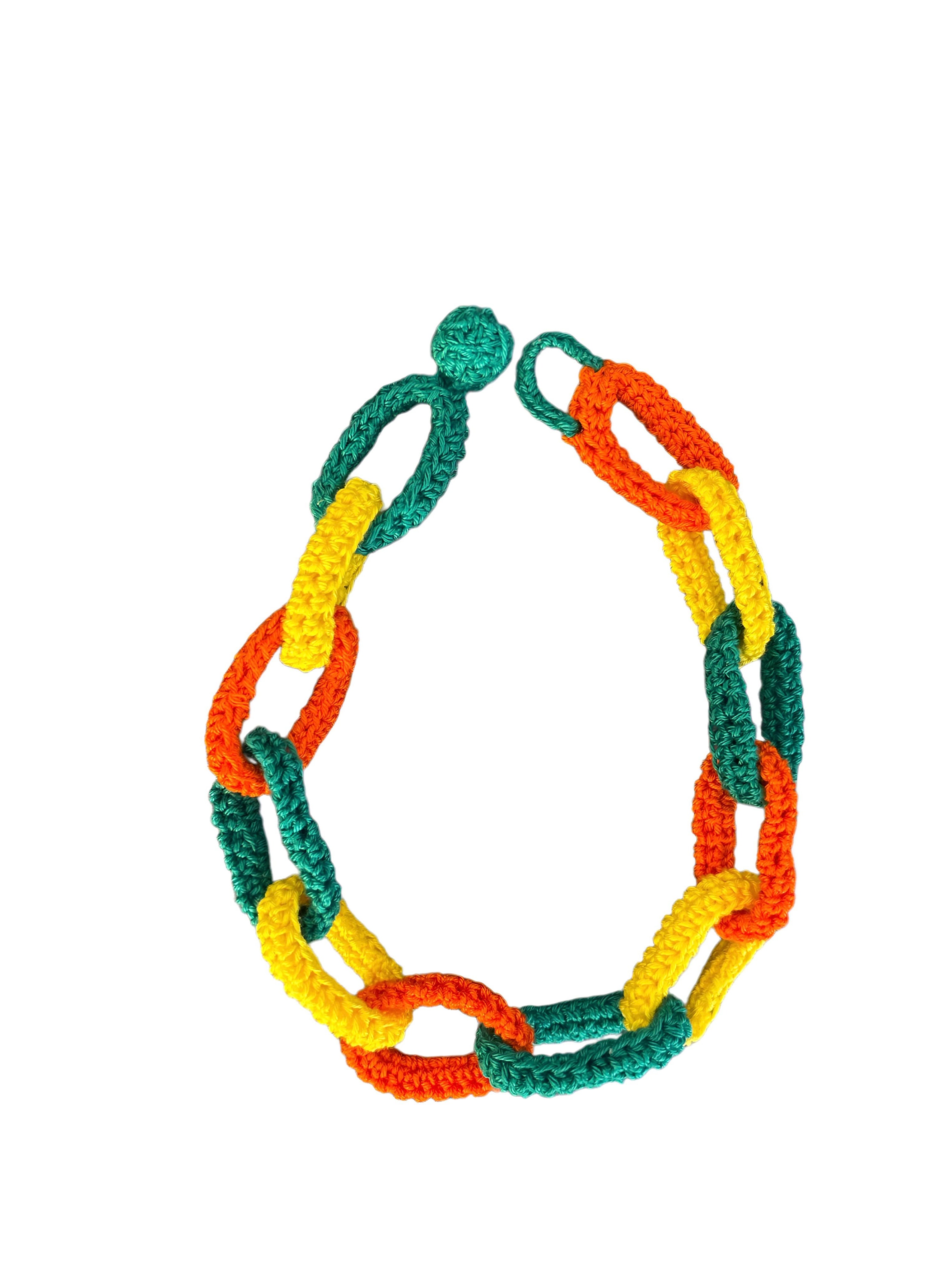 Girocollo crochet fantasy